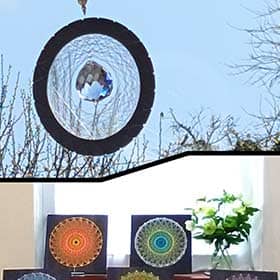 糸と光の曼荼羅アート体験